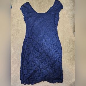 Blue Lace Dress